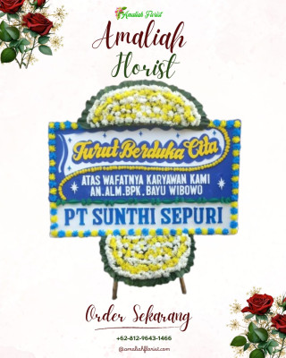 Papan Bunga Duka di Sei Raja