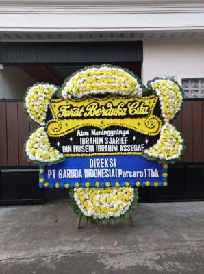 Papan Bunga Duka di Sei Raja