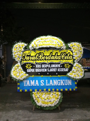 Papan Bunga Duka di Sei Raja