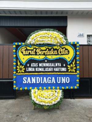 Papan Bunga Duka di Sei Raja